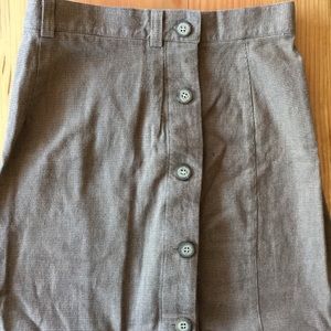 Vintage High Waisted Tweed Skirt